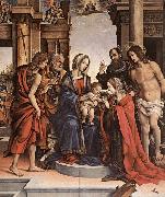 LIPPI, Filippino, The Marriage of St Catherine gwt
